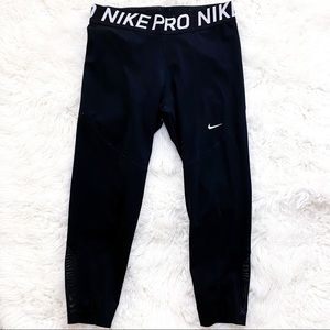 NIKE Pro Black Running Legging Pant Size XL